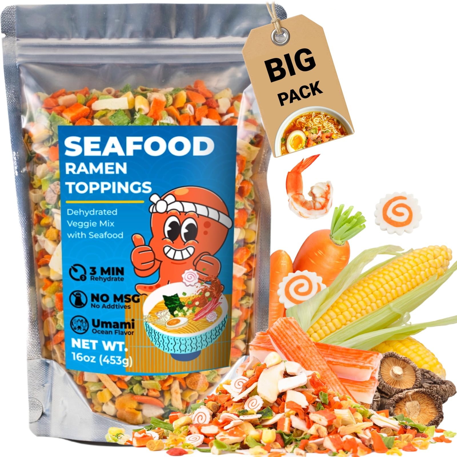Nahasahr front packaging showing 16oz bag and product benefits