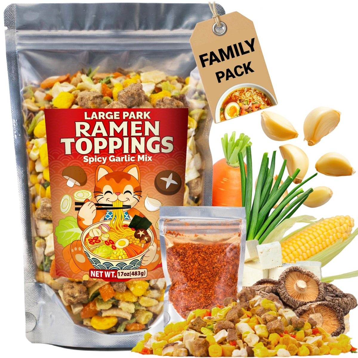 Nahasahr front packaging showing 17oz bag and product branding for pantry convenience