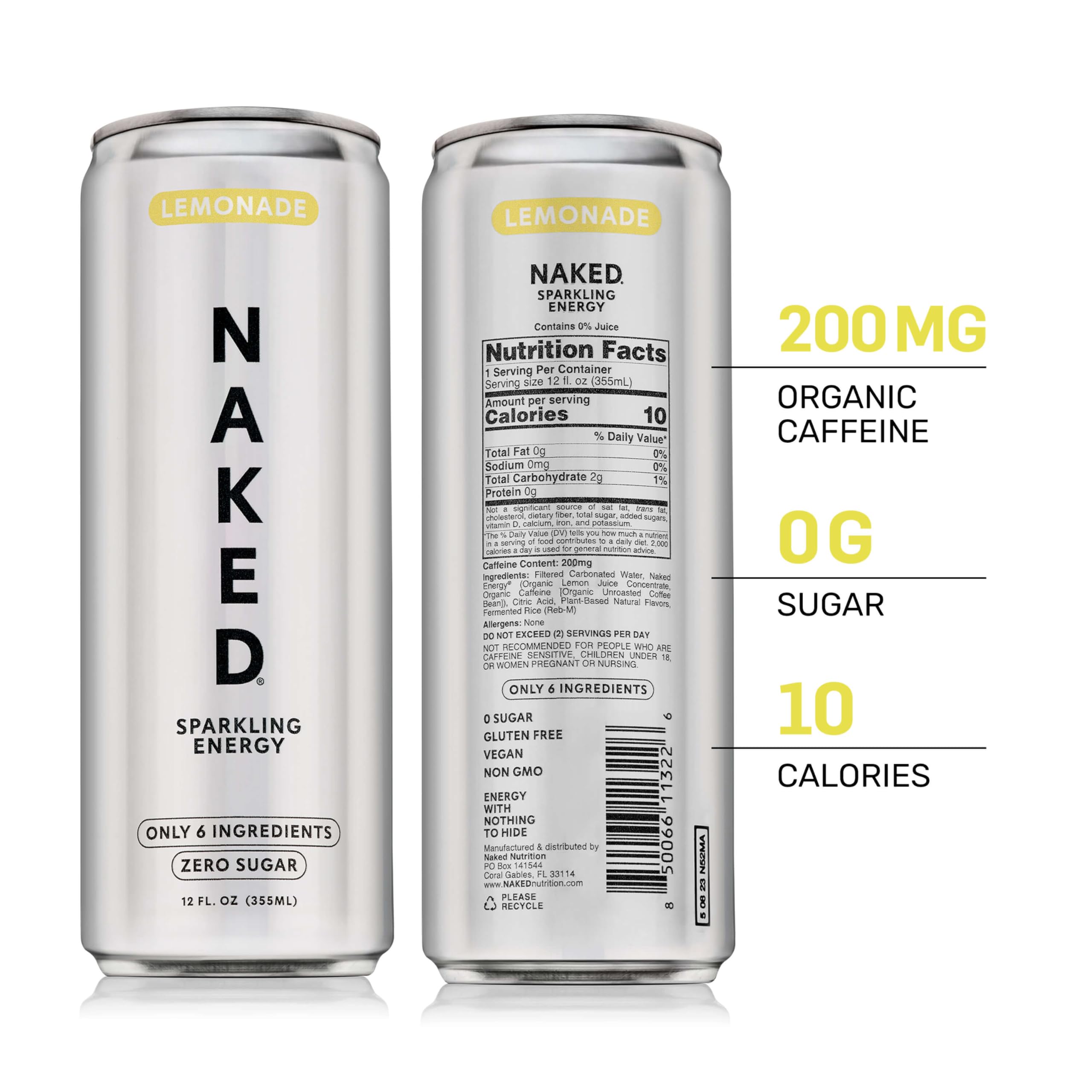 NAKED close-up bubbles and carbonation conveying crisp refreshing taste