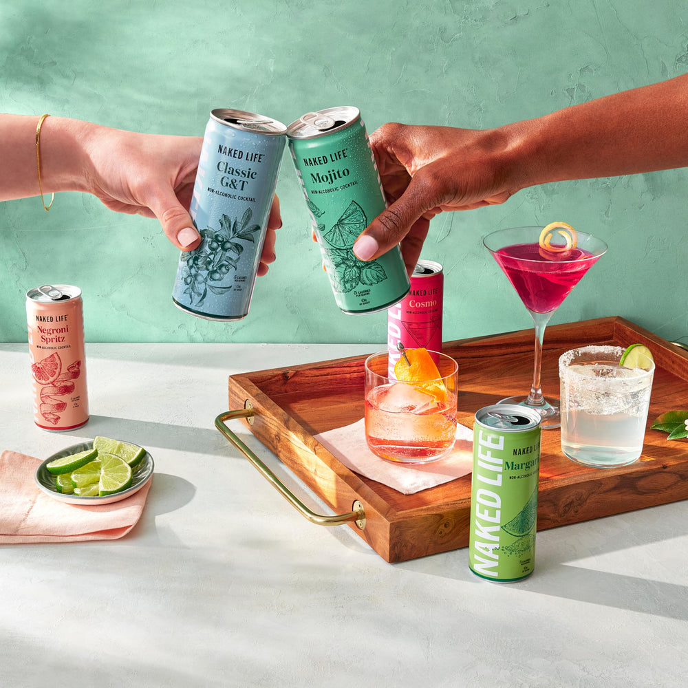 Naked Life can with award badge highlighting Gold and Silver competition honors