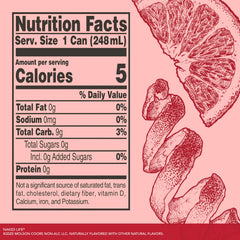 Naked Life close-up label shot highlighting botanical flavor details and quality