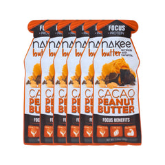 Nakee Butter front packaging showing 6 pack and product benefits