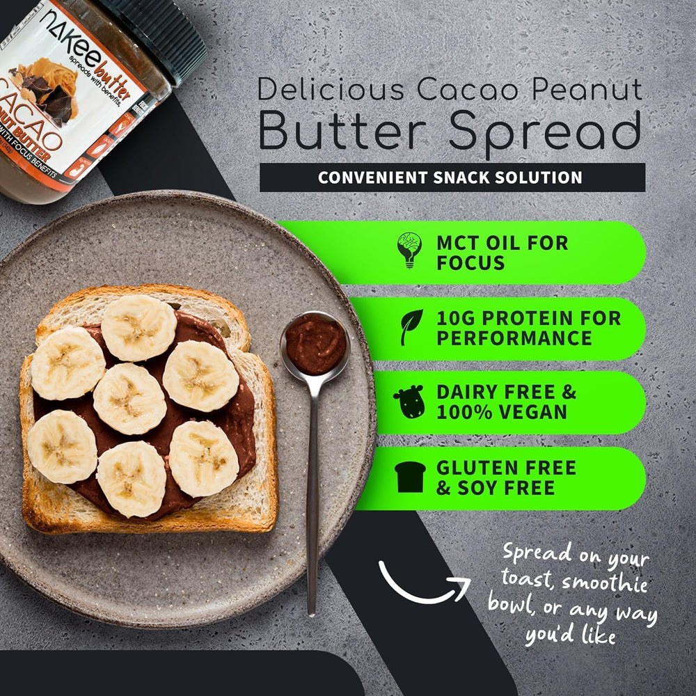 Nakee Butter spread on toast illustrating quick, satisfying keto-friendly snack