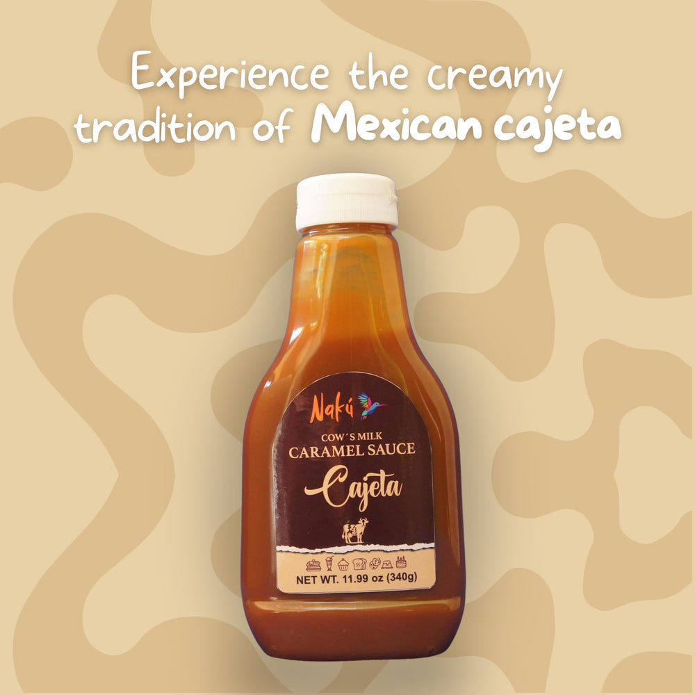 Naku dulce de leche drizzled over pancakes adding gourmet finish