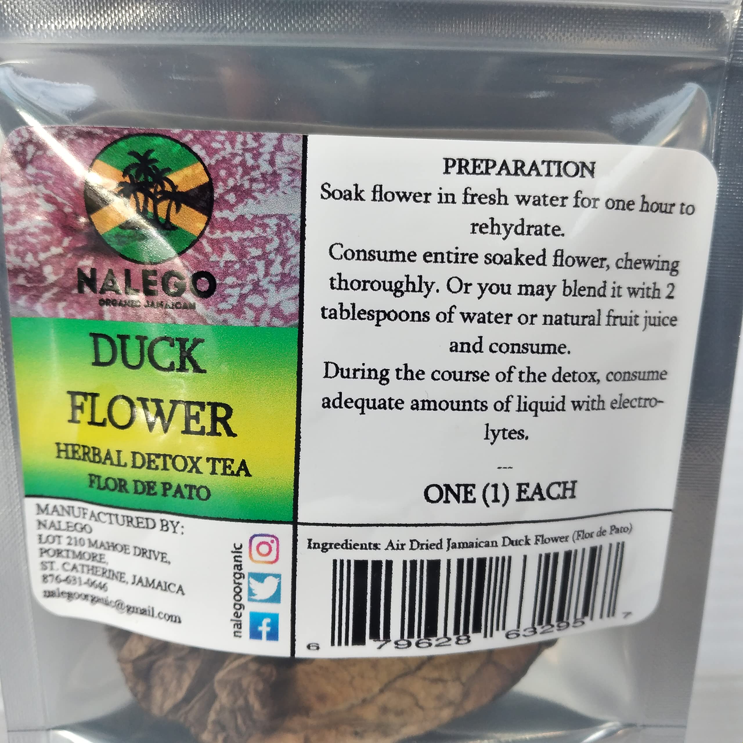 Nalego duck flower close-up of petal texture highlighting natural detail and authenticity