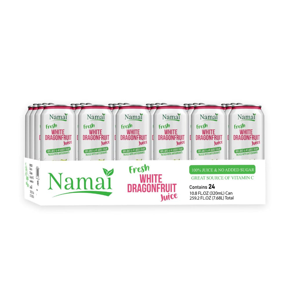 Namai cans at a beach picnic showing on-the-go hydration and entertaining appeal