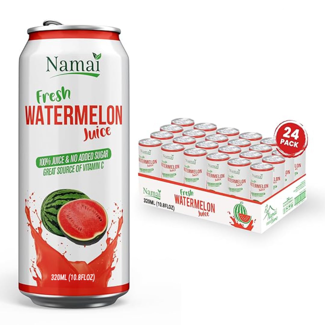 Namai front packaging showing 24-pack cans and clear branding for easy stocking