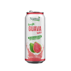Namai juice poured in glass with ice illustrating a refreshing chilled drink