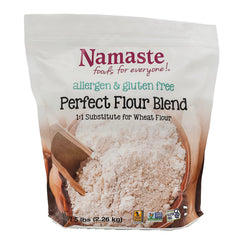 Namaste Foods front packaging showing 5 lb bag and product name for clear identification