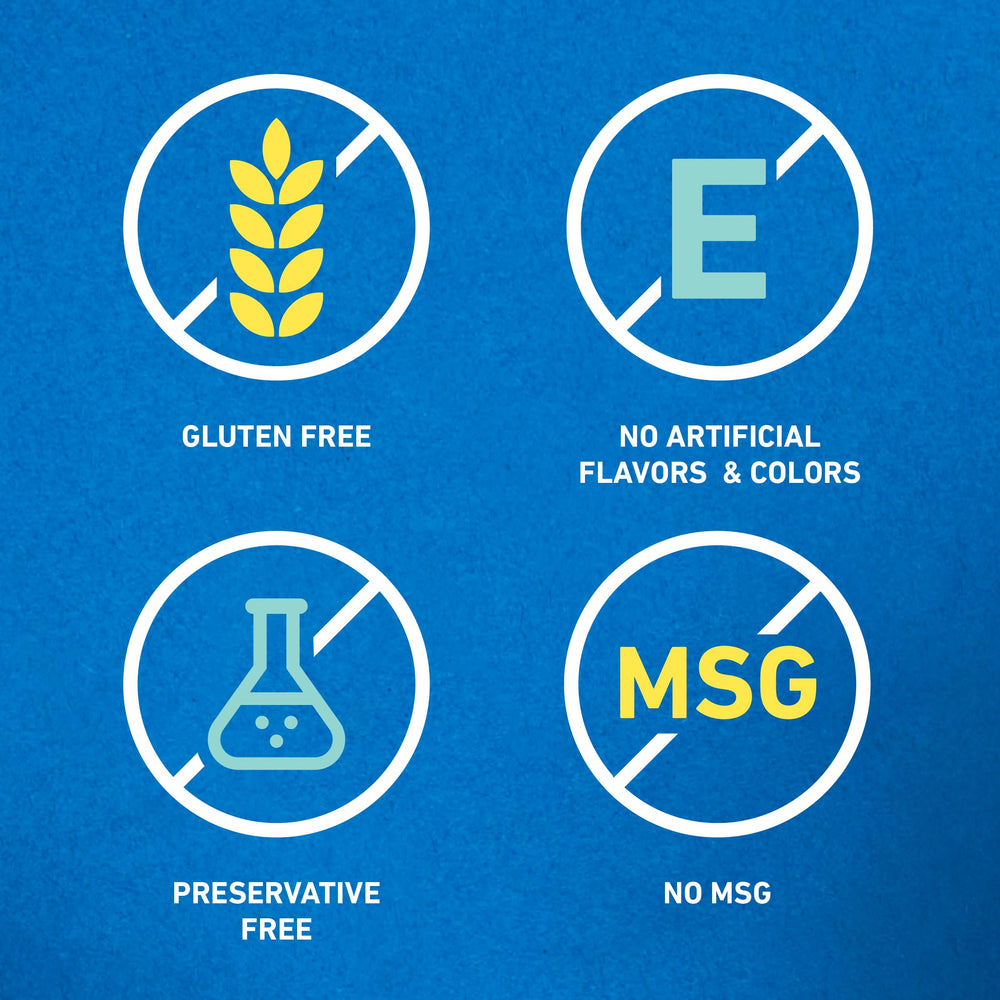 Nando's ingredients label close-up showing clean, non-GMO sourcing benefit