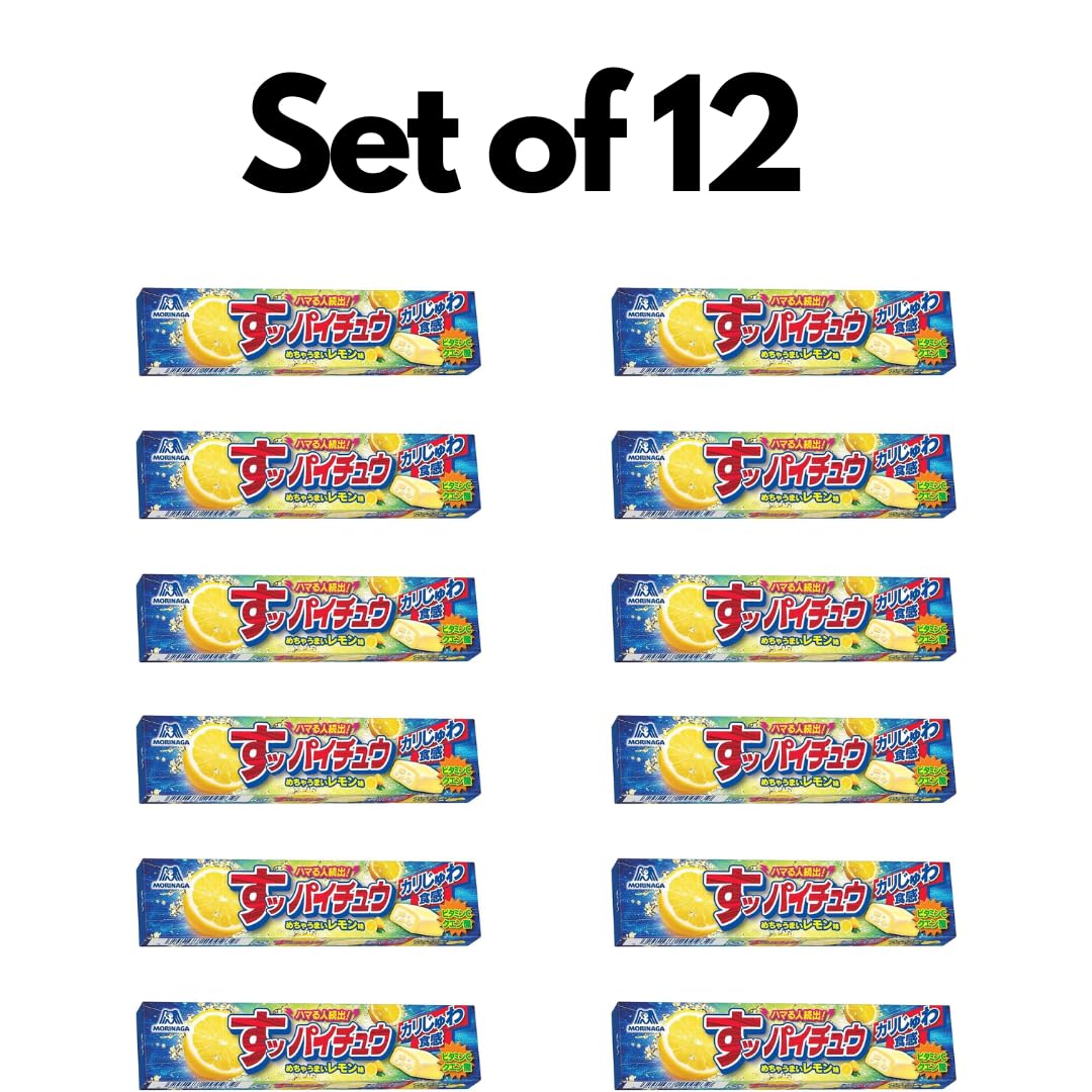 Naniwa unwrapped lemon chew close-up highlighting soft texture and appeal