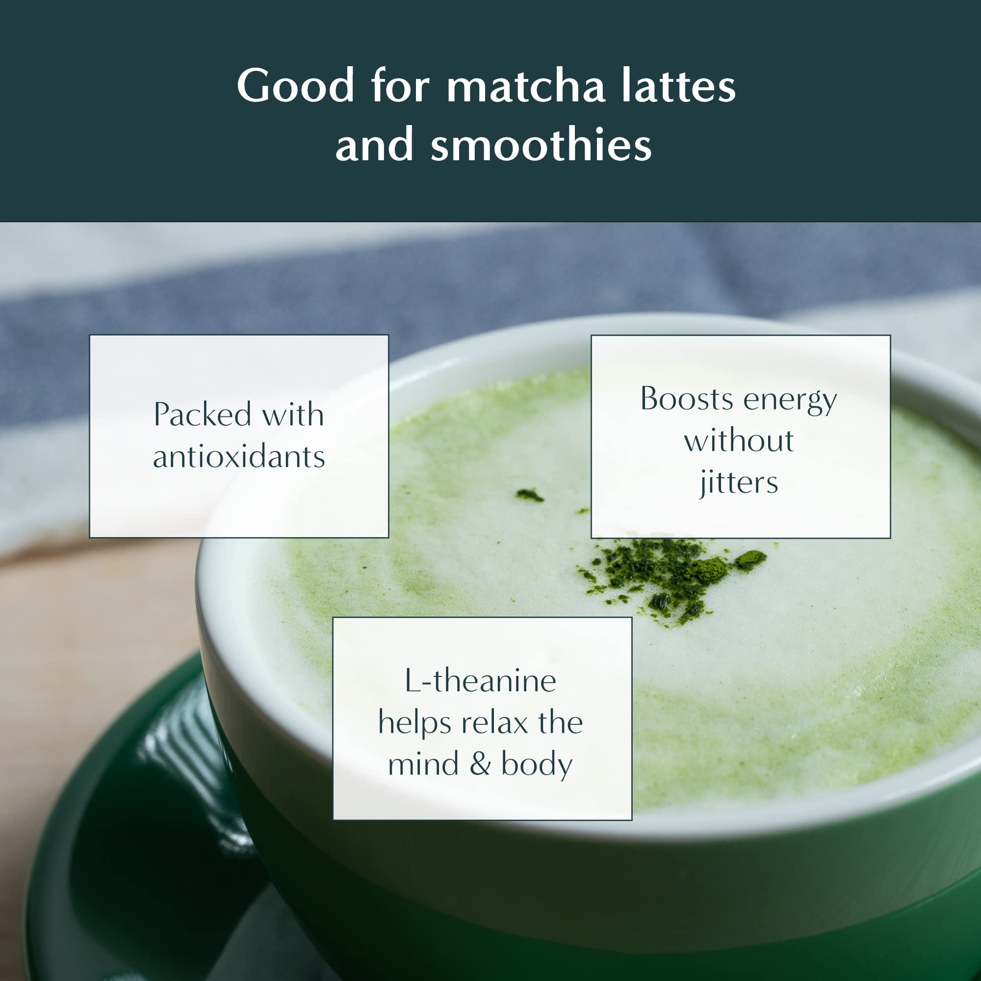 Naoki Matcha in a ceramic bowl ready for whisking, promoting easy blending