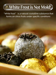 NASLAPH brewed cup with amber liqueur color, demonstrates rich citrus and Pu'er infusion
