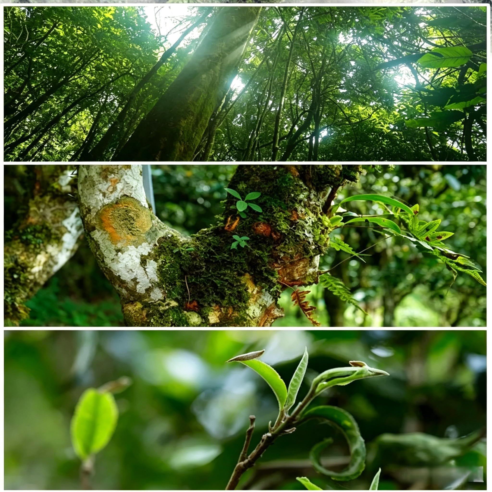 NASLAPH broken cube revealing compressed leaves and easy portioning benefit