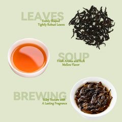 NASLAPH tea leaves held in hand showing dense rolled leaves and scale