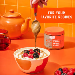Nate's Honey spread on toast illustrating easy spreading and breakfast use