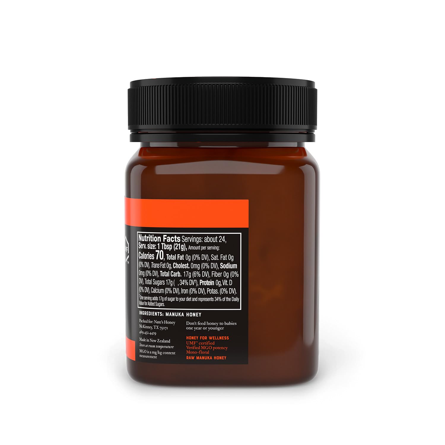 Nate's Honey drizzled on toast illustrating rich flavor and natural sweetening