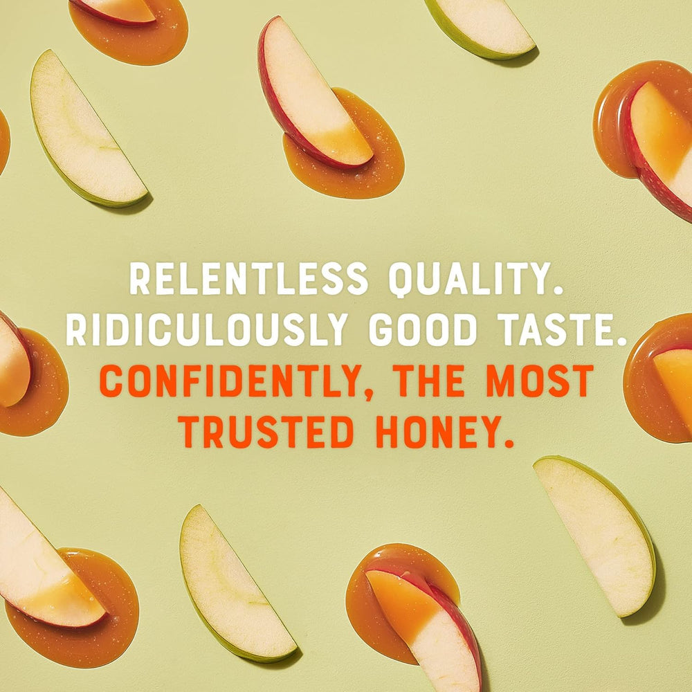 Close-up of Nature Nate's honey drizzle highlighting smooth flow and natural sweetening benefit