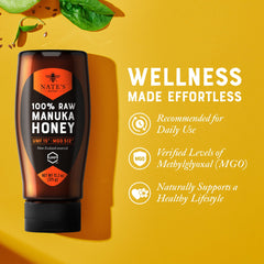 Nate's Honey thick creamy texture close-up highlighting rich natural consistency