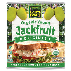 Native Forest front can showing product branding and organic seal, easy pantry staple benefit