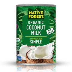 Native Forest front packaging showing three cans and clear product benefit