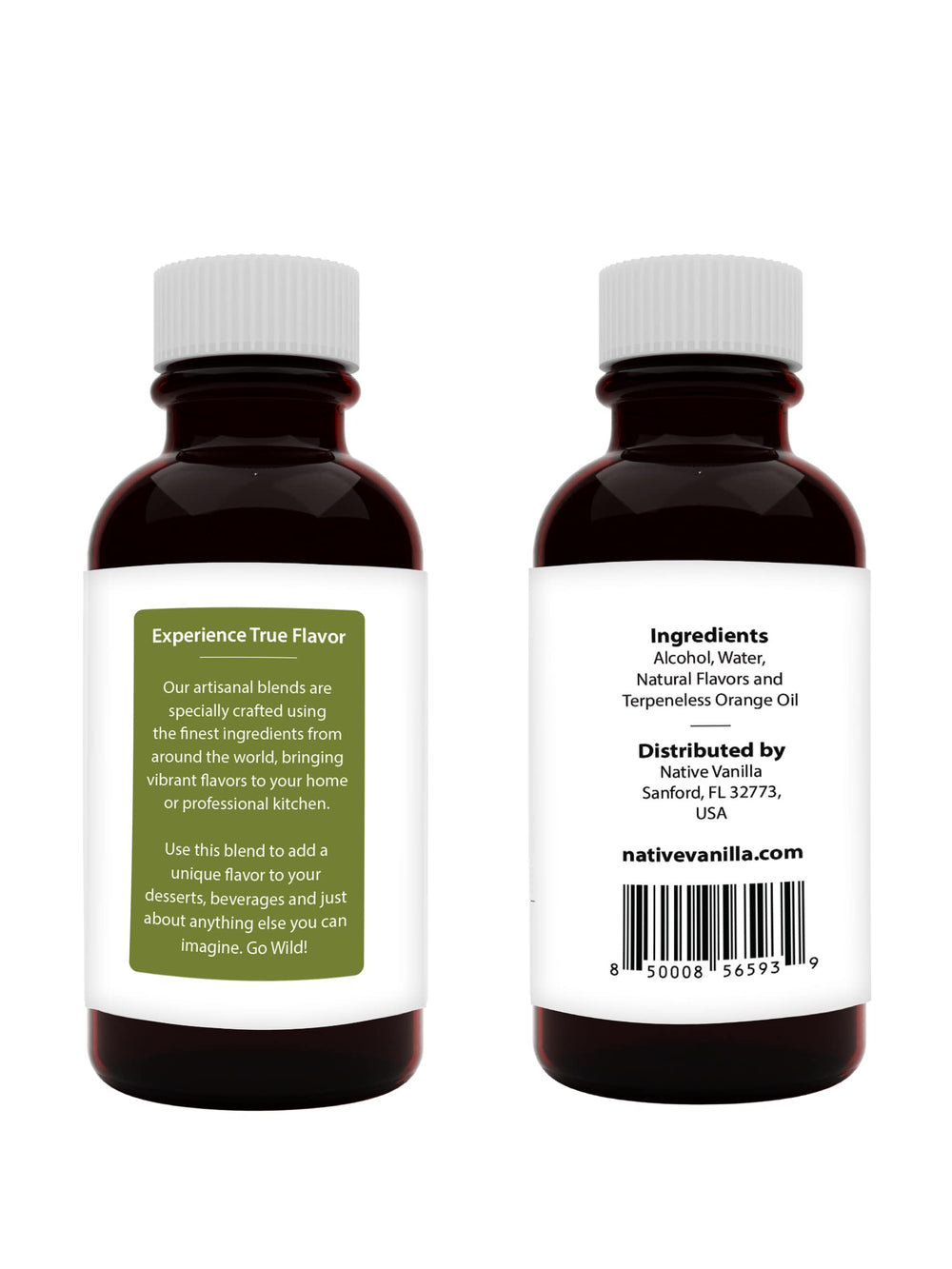 Native Vanilla extract pour close-up highlighting precision and strong flavor