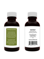 Native Vanilla extract pour close-up highlighting precision and strong flavor