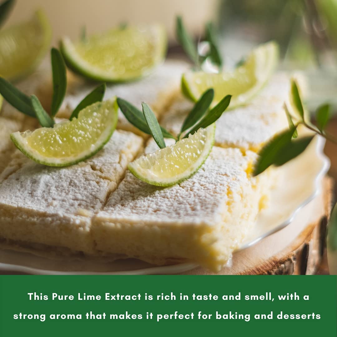 Native Vanilla added to cocktail to provide vibrant lime aroma and balance