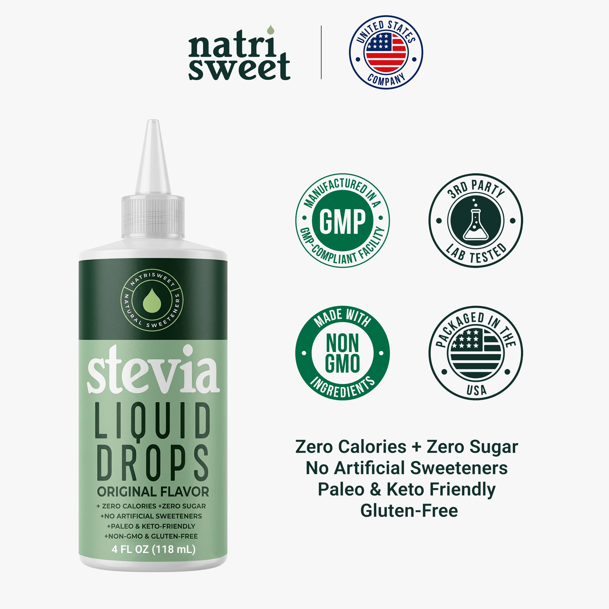 NatriSweet being added to smoothie highlighting flavor boost without sugar