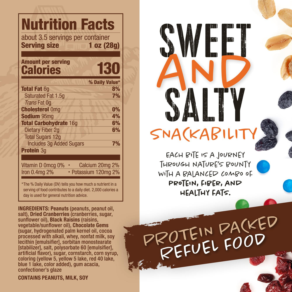 Natural Cravings snack pack inside backpack highlighting travel convenience