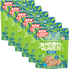 Natural Heaven front packaging showing product benefits and serving suggestion
