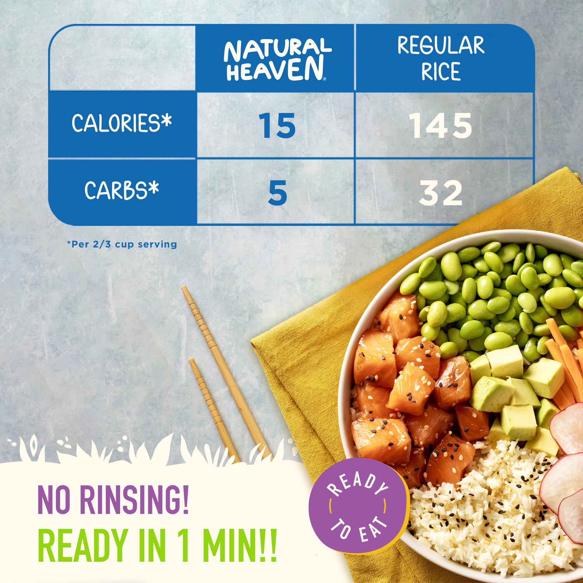 Natural Heaven rice warming in skillet showing stovetop two-minute prep advantage