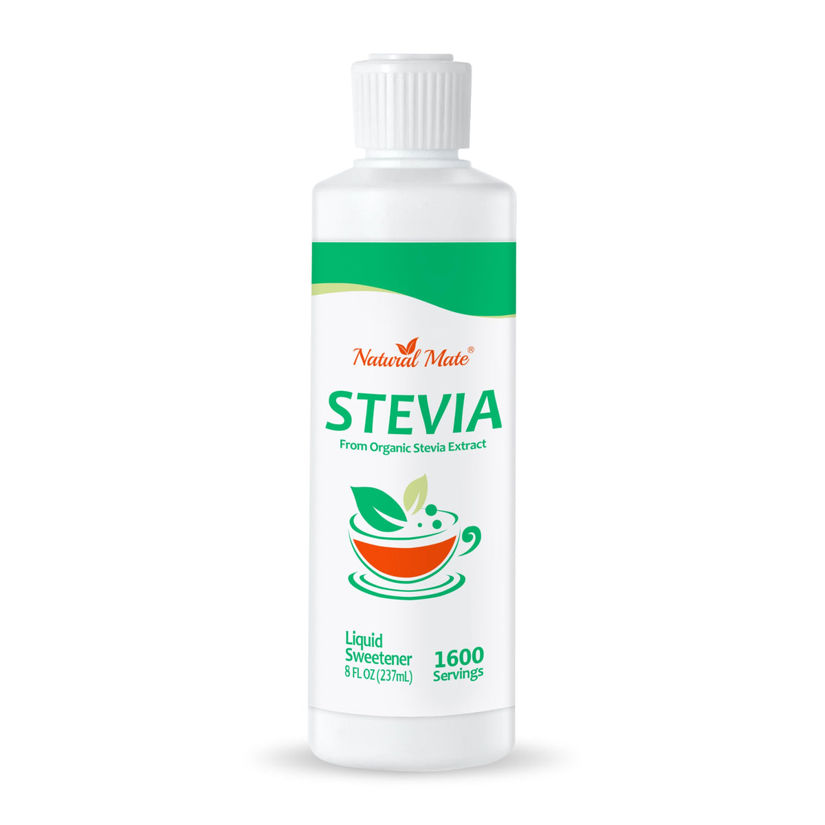 Natural Mate front bottle showing label and 8 fl oz size, convenient long-lasting benefit