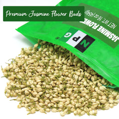 Natural Plus Green brewed jasmine tea in cup demonstrating aromatic infusion