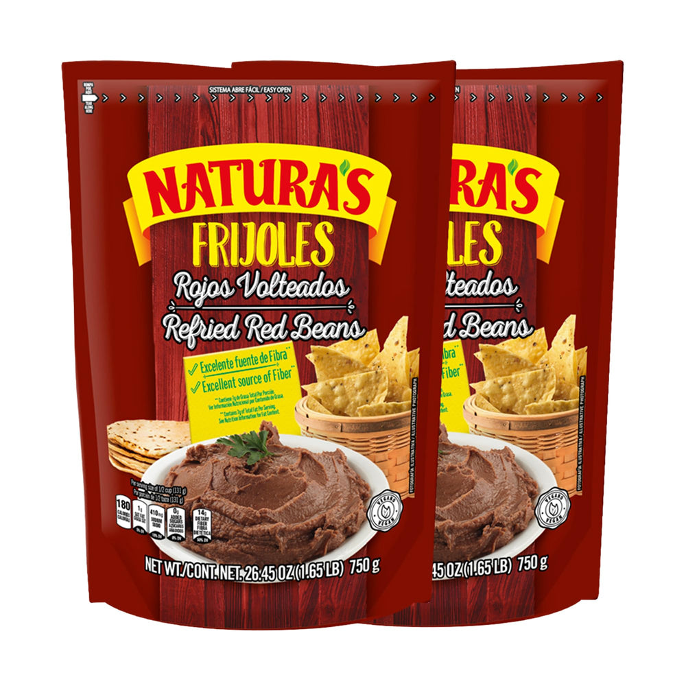 NATURA'S front pouch showing branding and ready-to-eat convenience