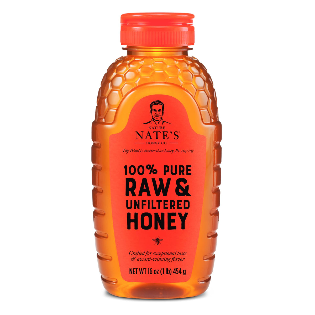 Nature Nate's front packaging showing 16oz squeeze bottle with clean label and convenience