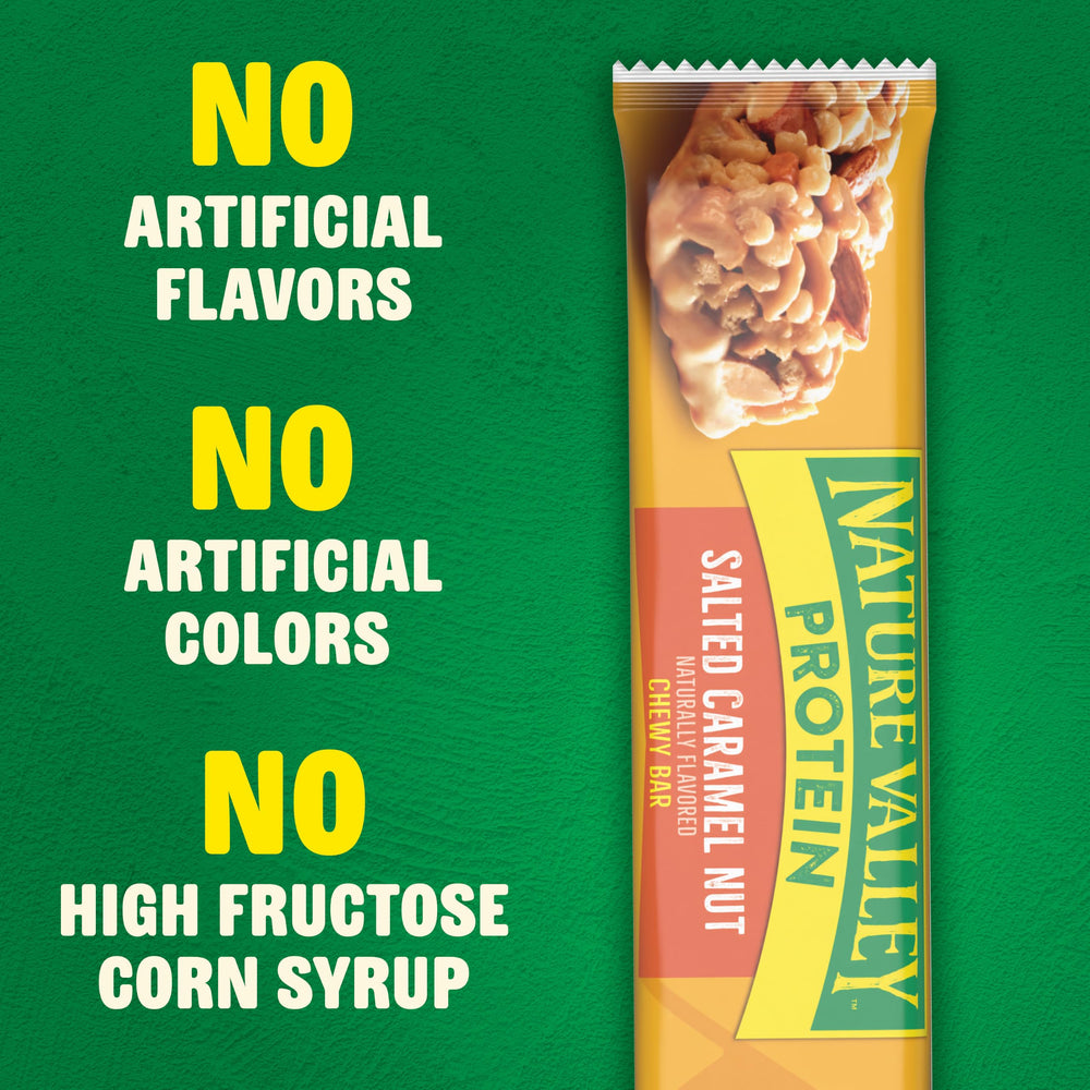 Nature Valley bars packed in a backpack for on-the-go snacking convenience