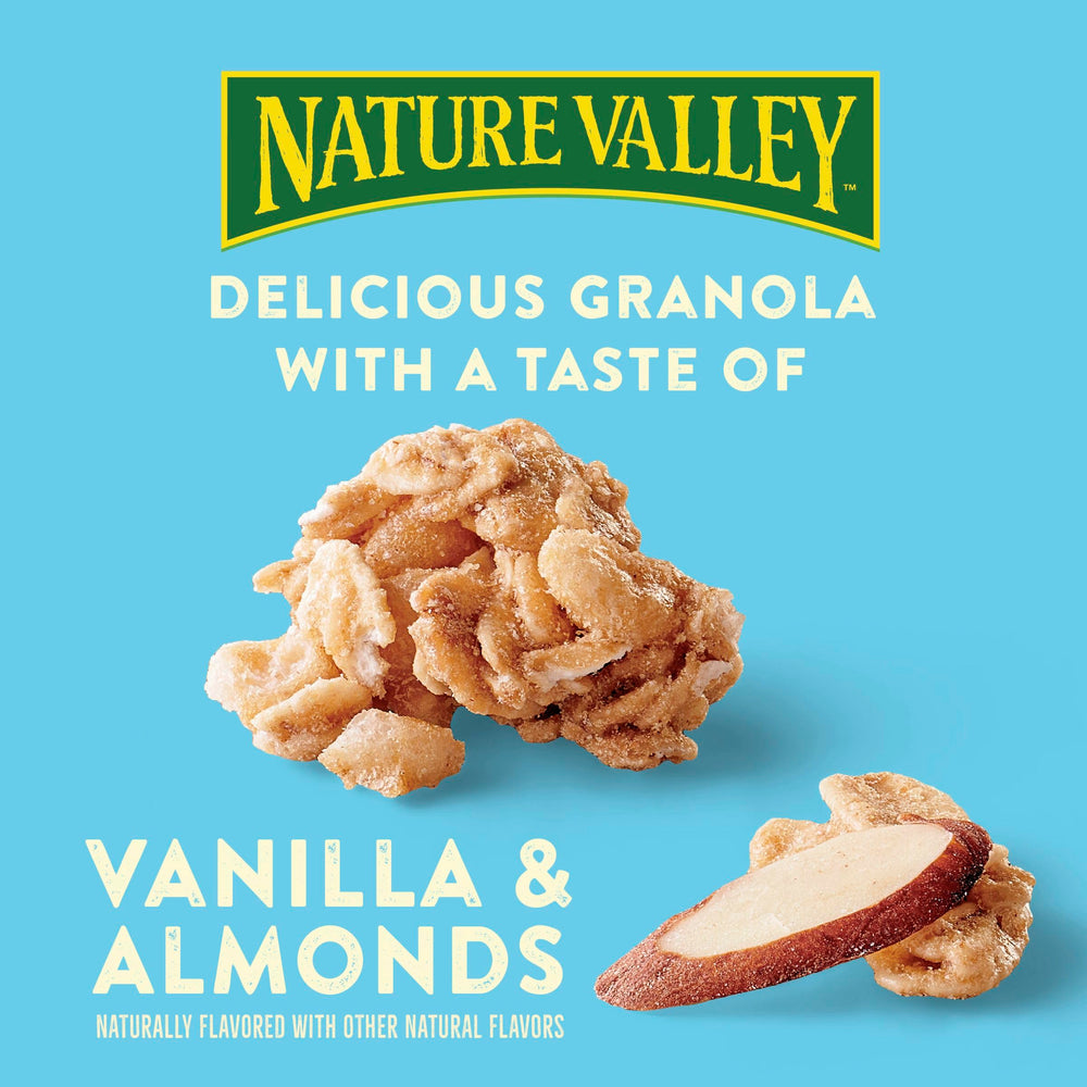 Nature Valley ingredient label showing whole grain oats and no artificial colors