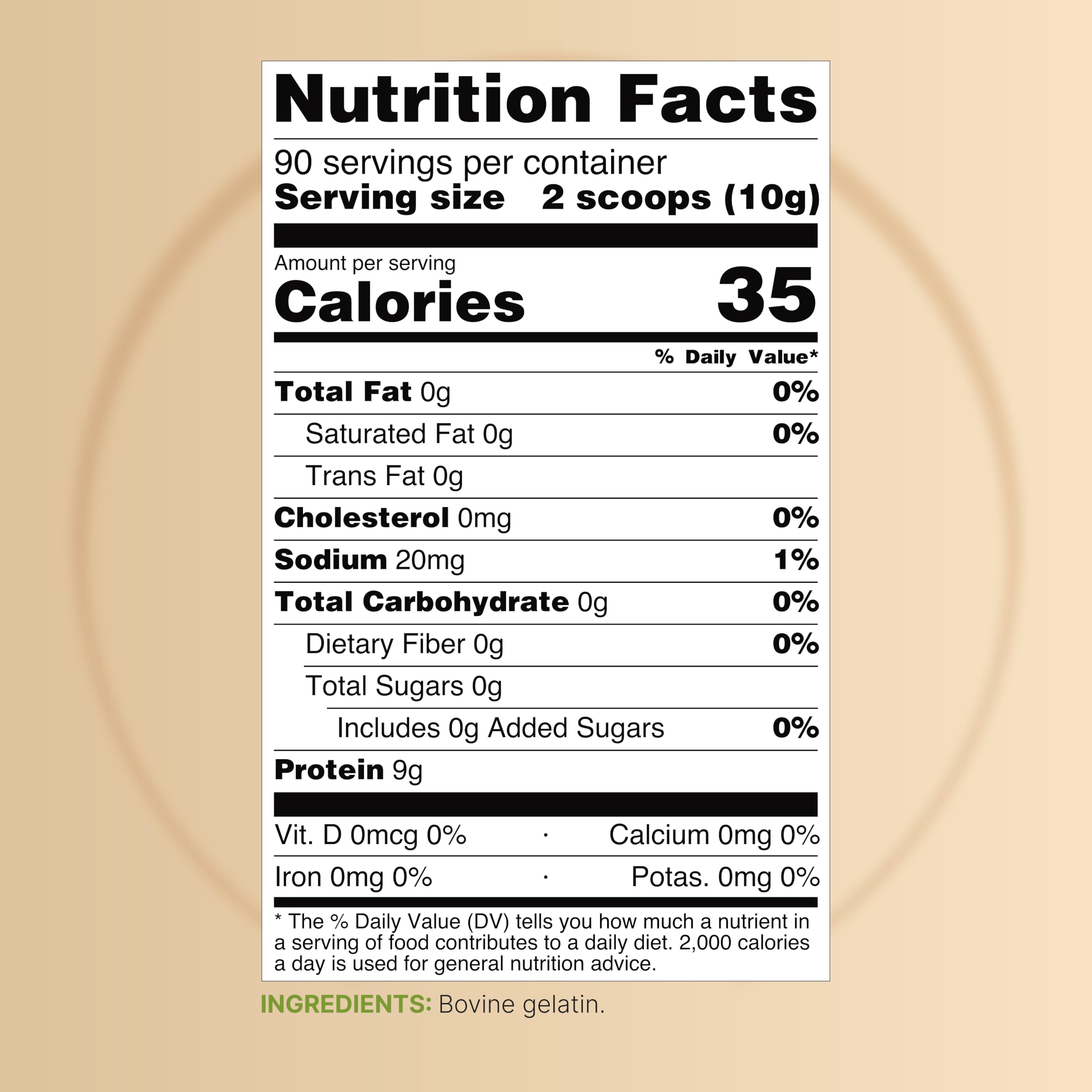 NatureBell open tub of powder showing smooth texture and easy scooping