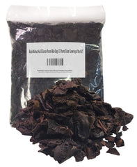 Naturejam black walnut hulls front bag view showing bulk 8 oz, useful for dyeing