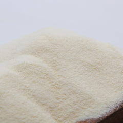 Naturejam powder staged with baking ingredients for flavor enhancement