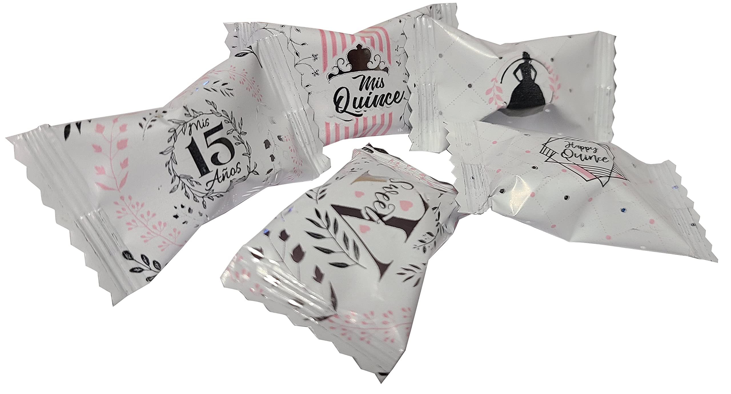 Naturejam peppermint pieces scattered into a pinata for festive party activity excitement