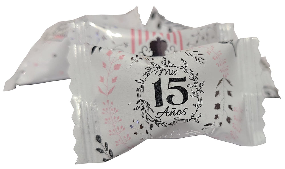 Naturejam mints displayed on a decorative table adding easy sweet options for guests