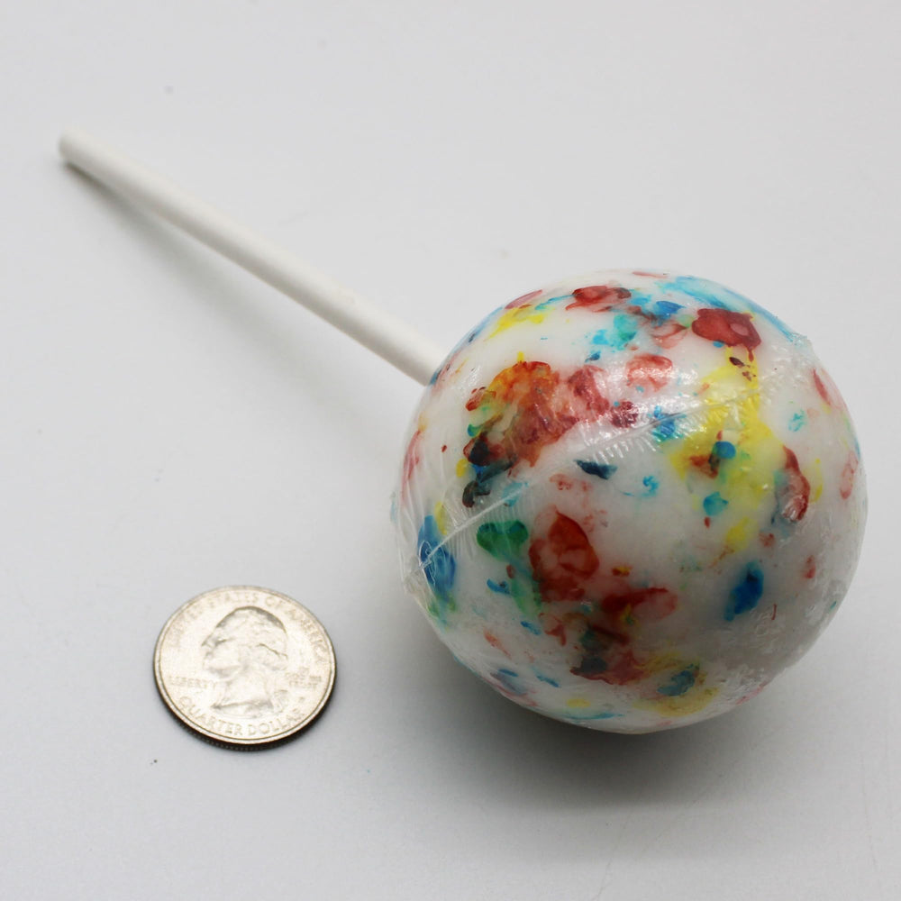 Naturejam size comparison in hand illustrating 2.25 inch scale and long-lasting enjoyment