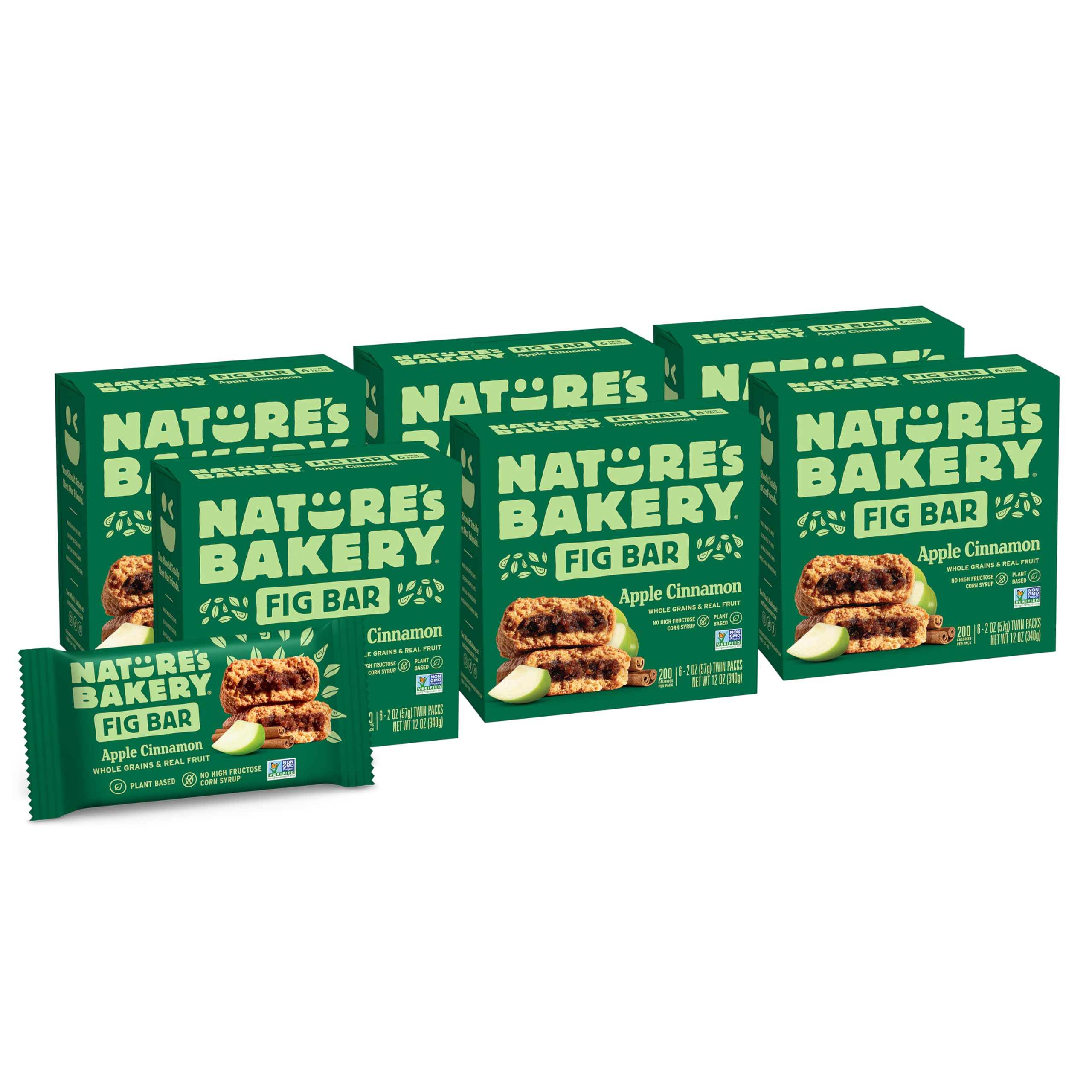 Nature's Bakery front packaging showing 36-pack and flavor benefits