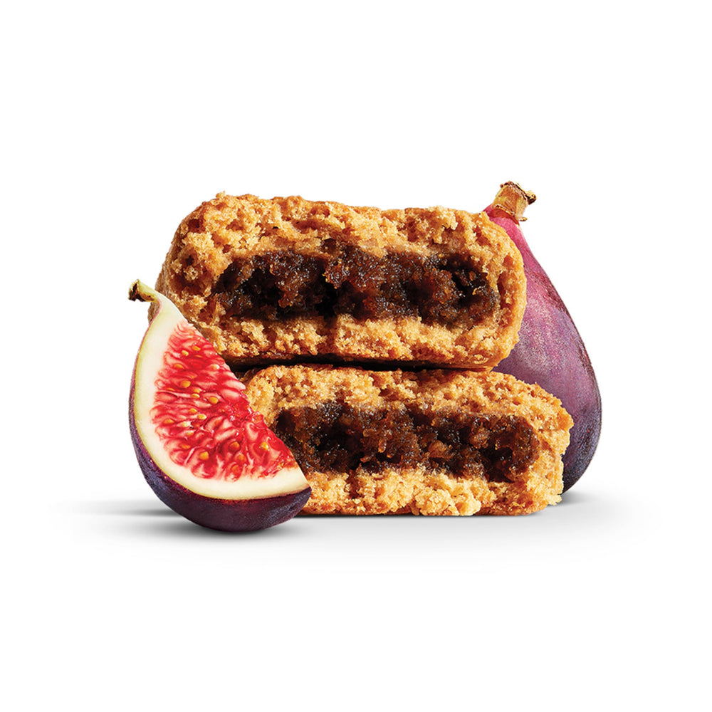 Nature's Bakery fig bars on a picnic blanket illustrating portable, plant-based outdoor snacking