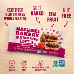 Nature's Bakery individually wrapped bar reminding freshness and portion control