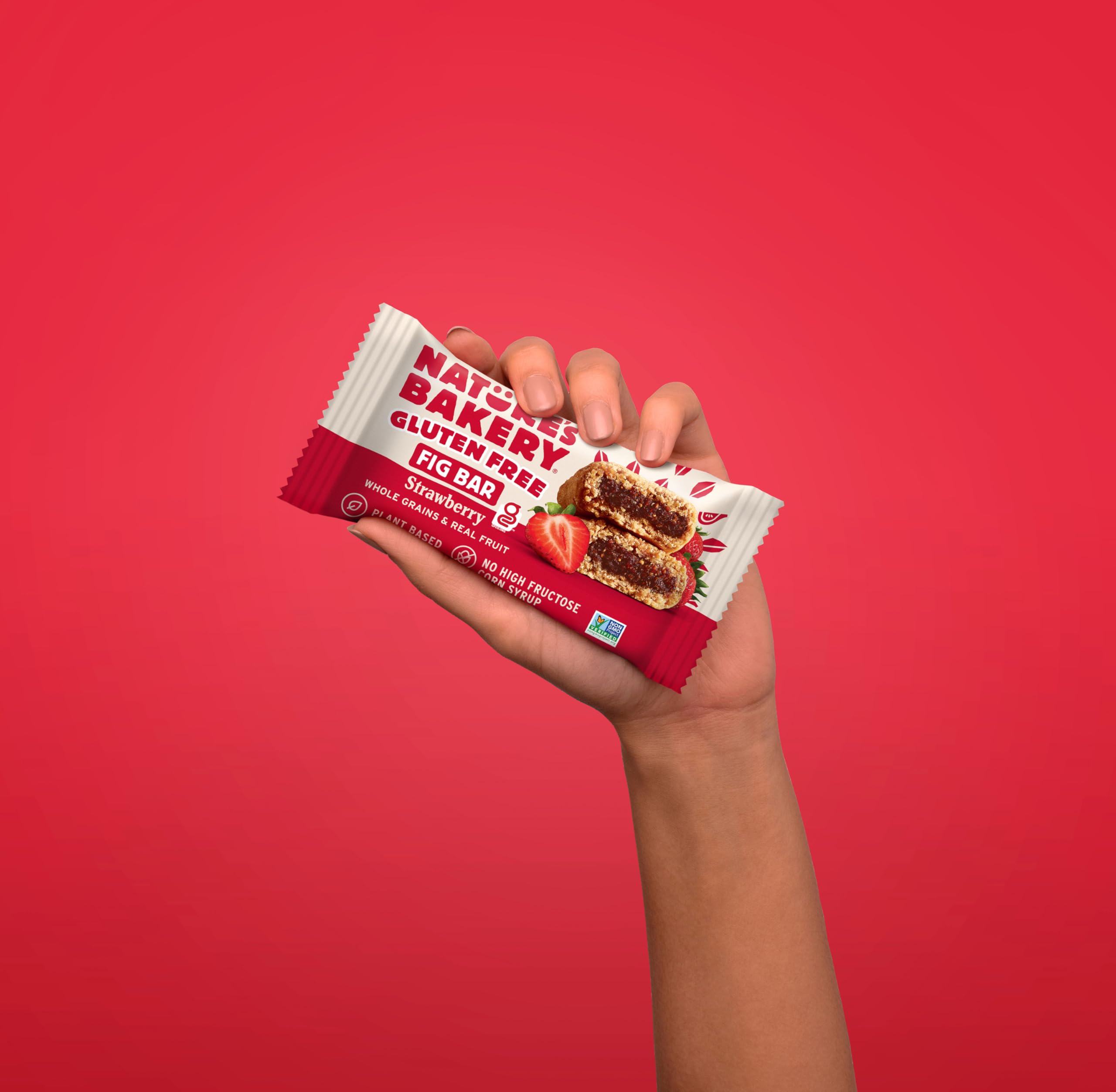 Nature's Bakery open 36-pack box showing bulk convenience for families