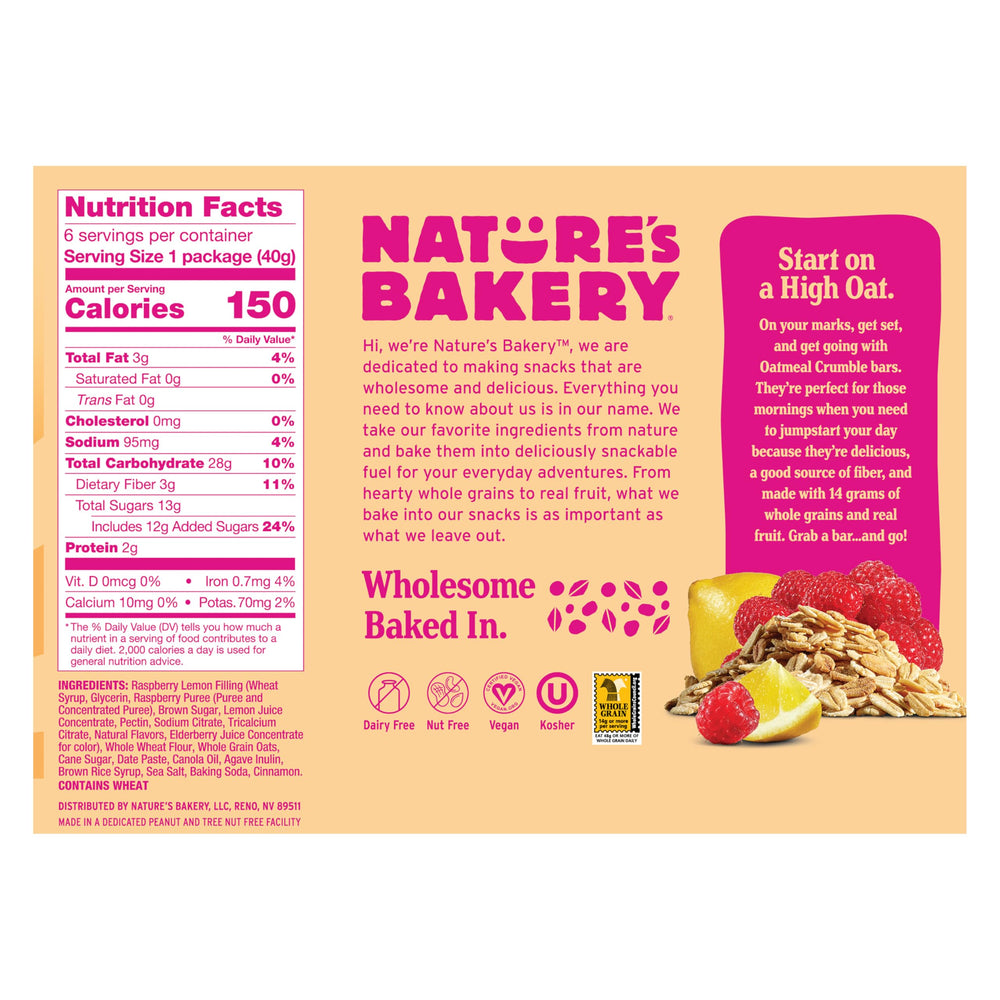 Nature's Bakery twin pack opened showing convenience and portion control