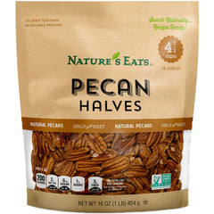 Nature's Eats front packaging showing 16 oz bag and label, convenient pantry staple